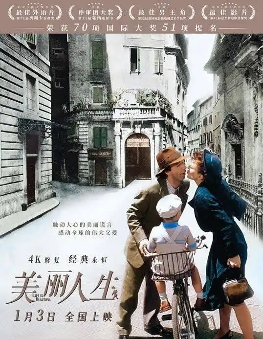 结婚前必看电影美丽人生,看一下娱乐圈杨烁式育儿都有谁