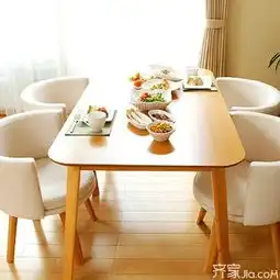 原木清新餐桌椅带给你愉悦就餐心情