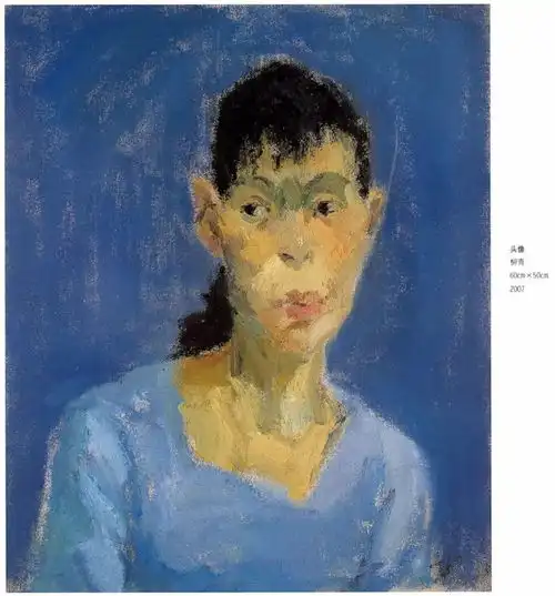 广美基础部留校色彩头像作品精选