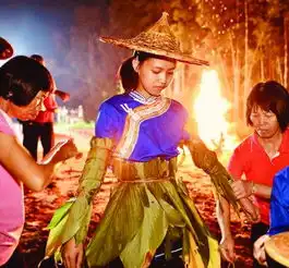 图腾祭祀少女成人礼惠州这项民俗文化已有300多年历史