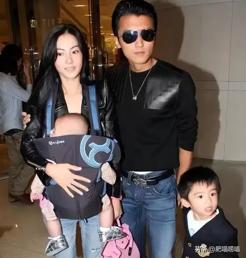 谢霆锋俩儿子近照颜值都很高,老大长相硬朗,老二秀气像张柏芝