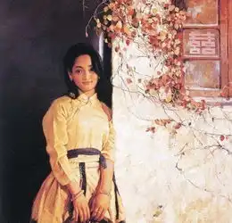 画家以周迅为参考,画了多幅人体油画,成名后卖出千万