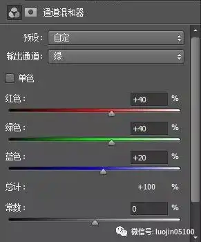 photoshop调出欧美复古单色调照片