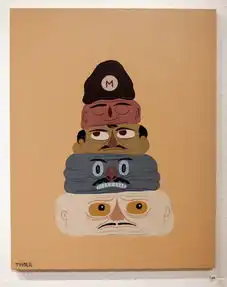 洛杉矶gameover艺术展浴室裸女油画惊现