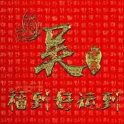 姓氏头像2019新春特别版十二生肖系列