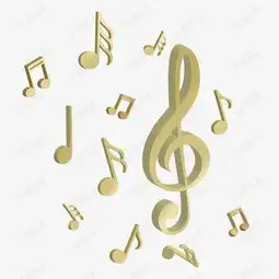 漂浮的音符素材图片免费下载高清psd千库网图片编号8181388