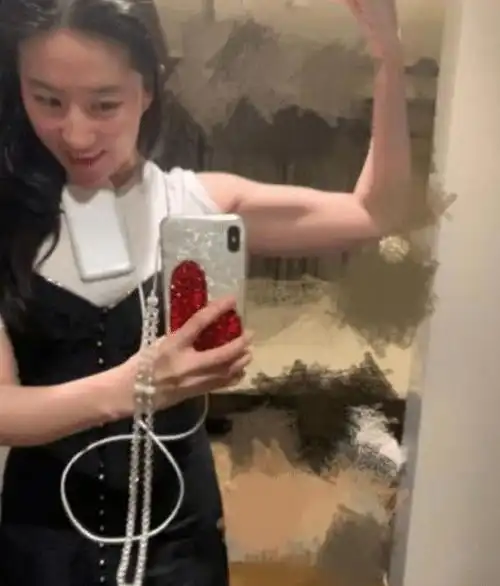 有种直女自拍叫刘亦菲,丑到被粉丝集体嫌弃,不愧是有颜任性