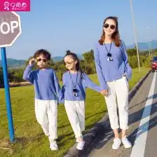 亲子装长袖卫衣