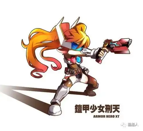 铠甲勇士四大角色性转拟人娘化,地虎侠让人认不出,风鹰侠是真的美