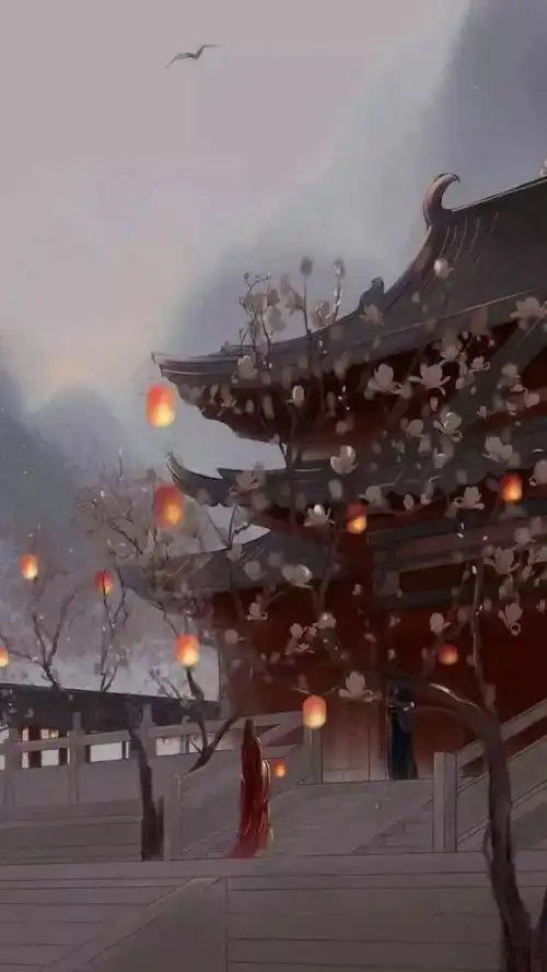 古风壁纸为你,明灯三千,为你,花开满城,为你,所向披靡腾讯新闻