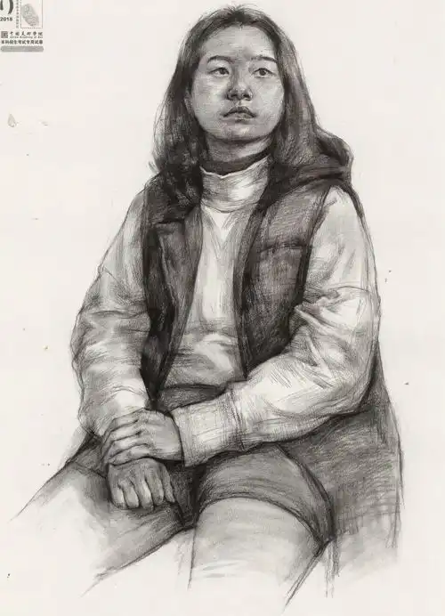 中国美术学院历年素描高分卷近百张高清作品,值得收藏