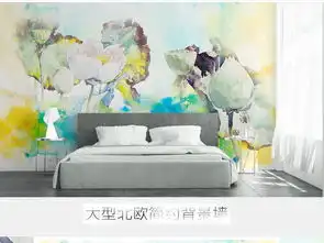 新中式淡雅禅意荷花意境背景墙图片设计素材高清模板下载264.40mb中式电视背景墙大全