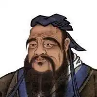 孔子的头像传统孔子真实头像图片