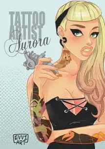 插画家笔下叛逆迪斯尼公主展现个性美