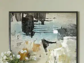 复古抽象黑白黄色色块抽象油画抽象画图片设计素材高清模板下载43.96mb油画装饰画大全