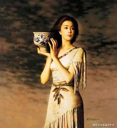 被盗版数百万次,人物油画挂进澡堂,是艺术还是低俗