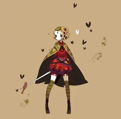 哥特风格的插画师keegy的作品集堆糖,美好生活研究所