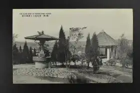 特9045侵华史料抚顺风光明信片8张黑白老照片绘叶书历史老照片抚顺公园炭矿俱乐部露天堀采砂机古城子采炭所抚顺站前东乡坑等内容