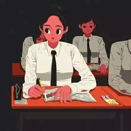 韩国插画师kimjungyoun一组人物插画