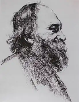 德国素描大师康波夫素描作品,看看真正的素描是怎么画的