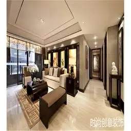 美庐郡园时尚创意装饰设计案例土巴兔武汉装修网