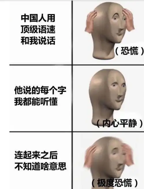 中文有多难学外国人用梗图吐槽,原谅我不厚道地笑了