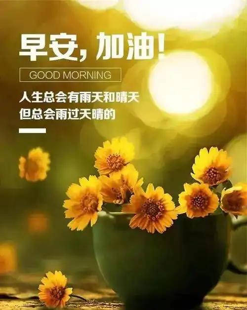 每日一句正能量早安
