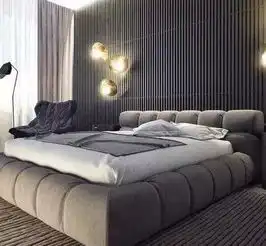 新中式卧室背景墙,淡雅古韵甜睡入梦