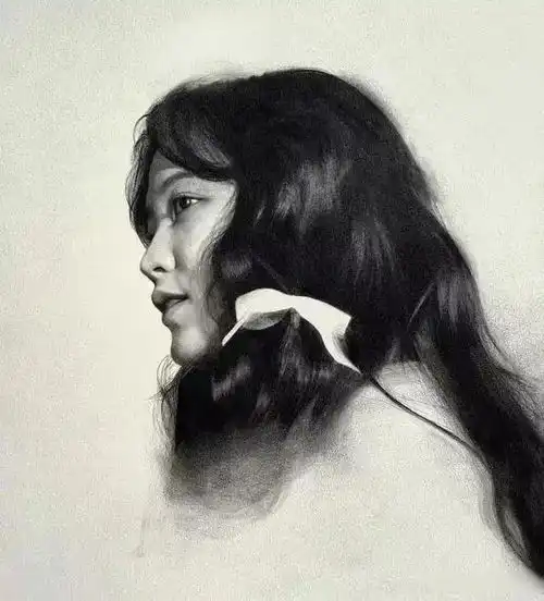 素描灰调子,恰到好处的温柔