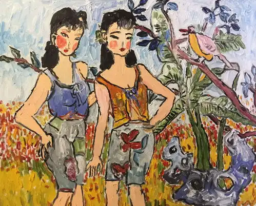 高燕翎画家从工笔画到油画的华丽转身