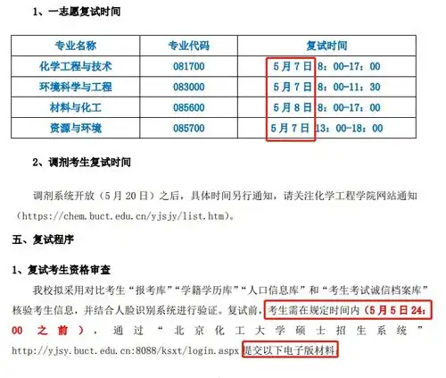 最新一波复试资讯线下复试院校汇总