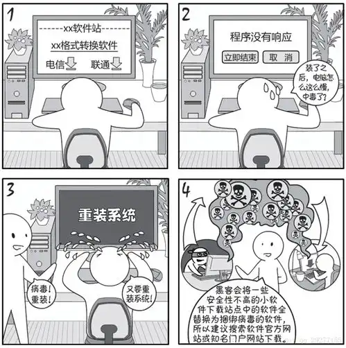 2018国家网络安全宣传周系列漫画