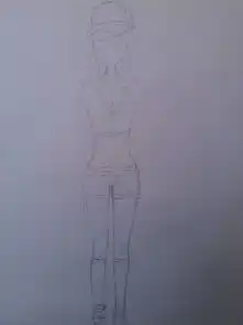 手把手教你手绘飞车女神小橘子