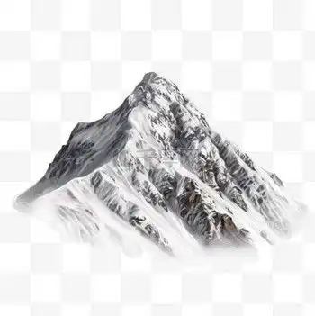 卡通雪山图片卡通雪山素材卡通雪山模板图片下载千库网