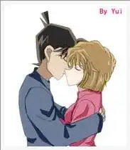 求柯南和灰原在一起的qq头像