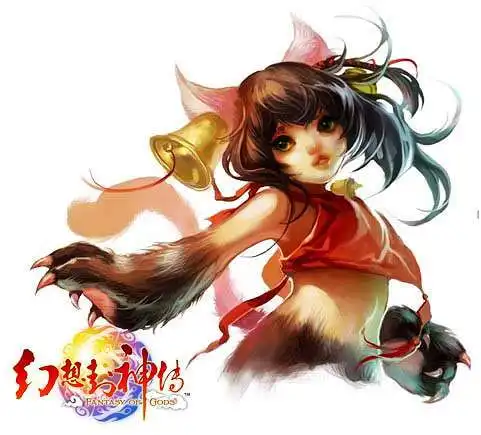 幻想封神传loli原画大公布清纯可人