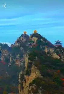 老君山落雪了一年四季都是美不胜收