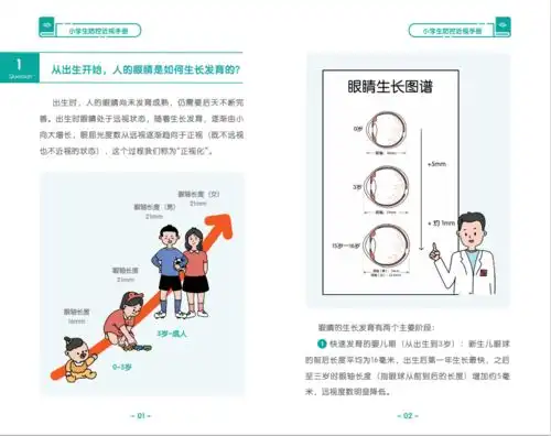东风东路小学请您查收小学生近视防控手册