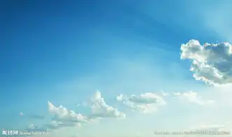 唯美的天空云层景色高清图片