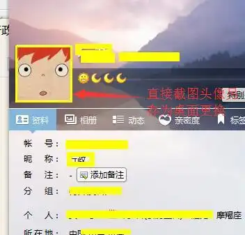 如何获取别人qq头像自己使用,