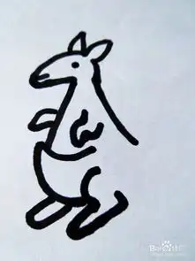 袋鼠的简笔画怎么画