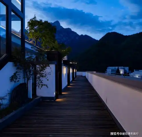 住进黄山脚下莲花山庄,吸一口仙气,赏永不落幕星空