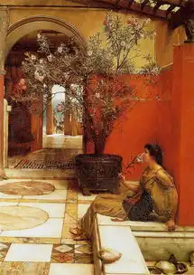 artgo推荐英国维多利亚时代的知名画家lawrencealmatadema作品欣赏
