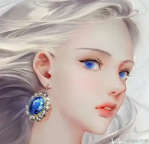 板绘大佬那些仙气逼人的仙女作品,色调超级棒