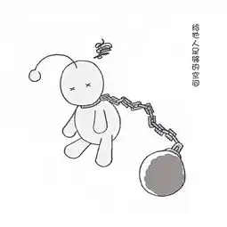 原创手绘q版哲理漫画系列兜兜的故事