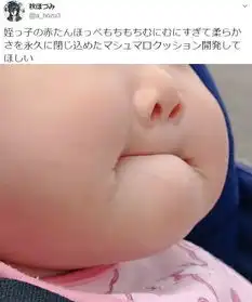 萌娃拥有蜡笔小新同款脸颊走红网络,网友又软又糯,好想捏