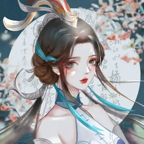 超精美古风动漫头像你是藏在云层里的月亮