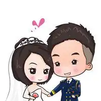刘字头像卡通结婚以后