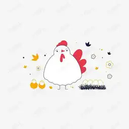 手绘卡通鸡仔素材图片免费下载高清节日素材png千库网图片编号6380561