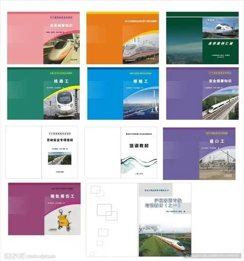 规章封面培训教程线路工设计图